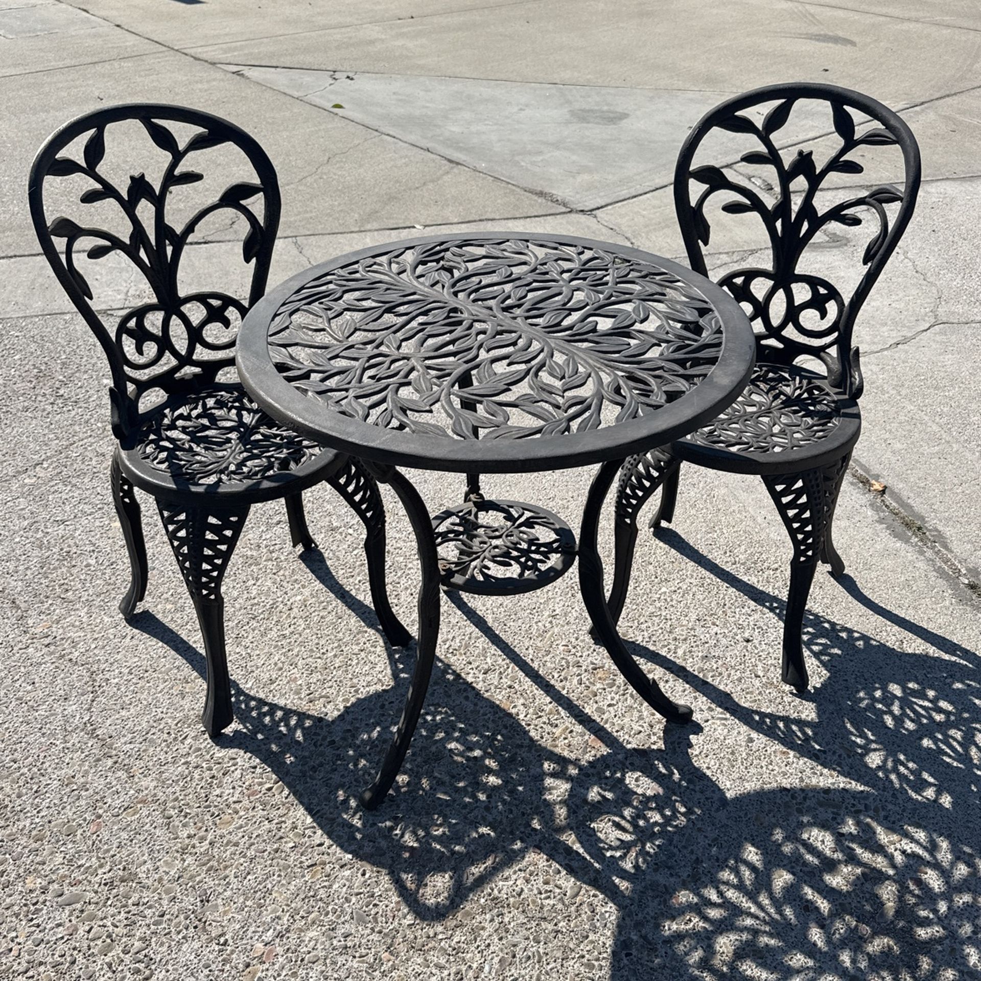 Metal Bistro Set