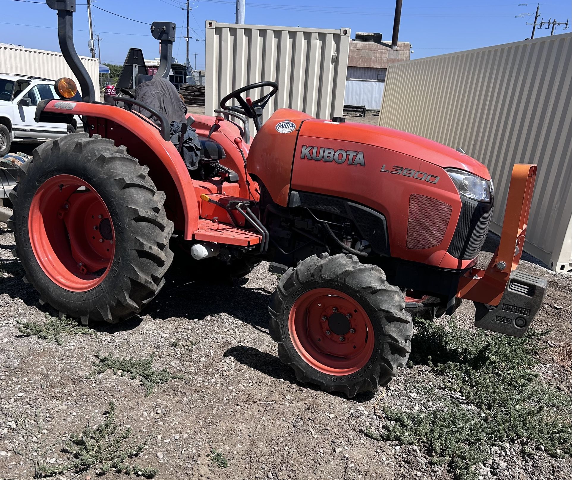 2013 Kubota Tractor L3800