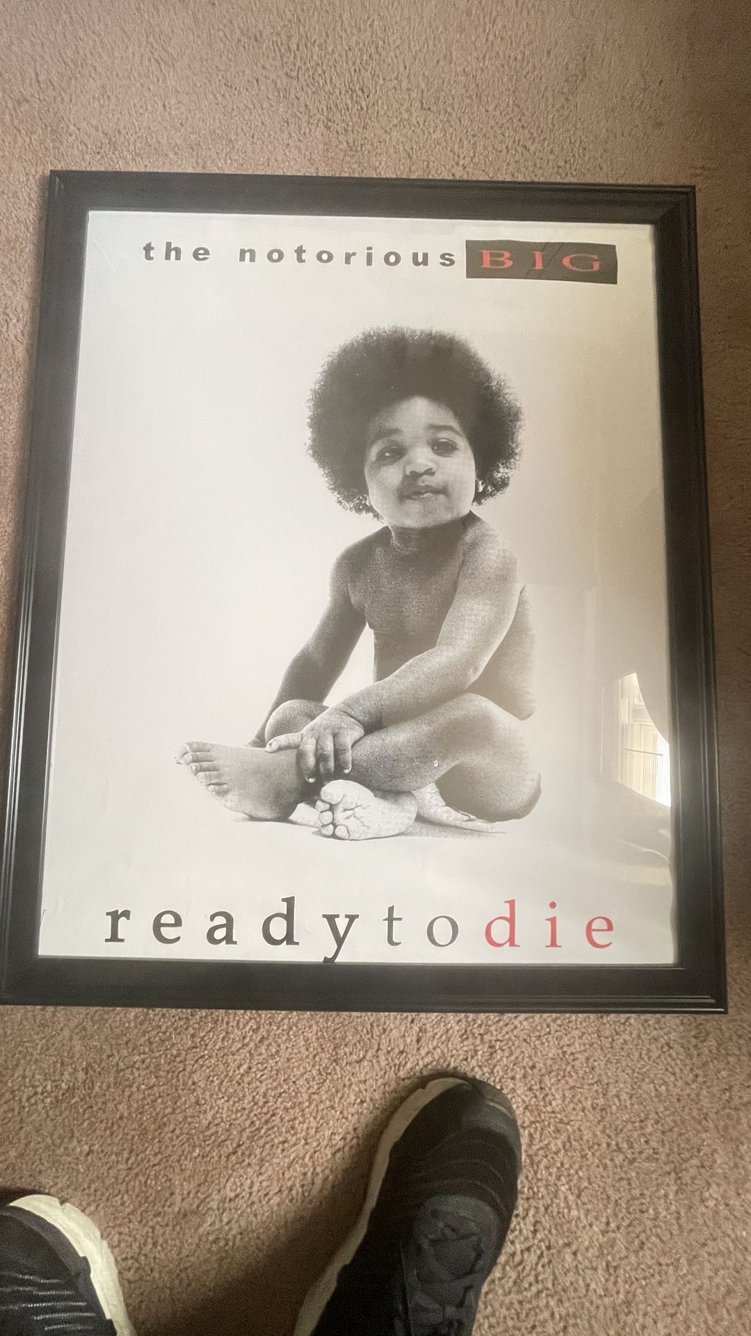 Biggie Smalls Poster With Frame