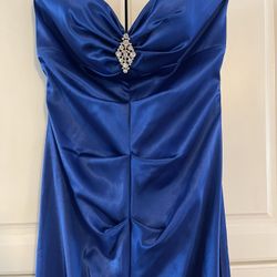 Like New if not New Camille La Vie Elegant Royal Blue Mermaid Dress - Perfect for Prom - Size 8