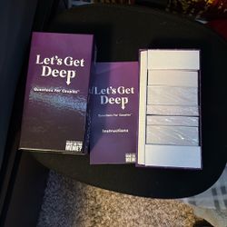 Let’s Get Deep Card Game