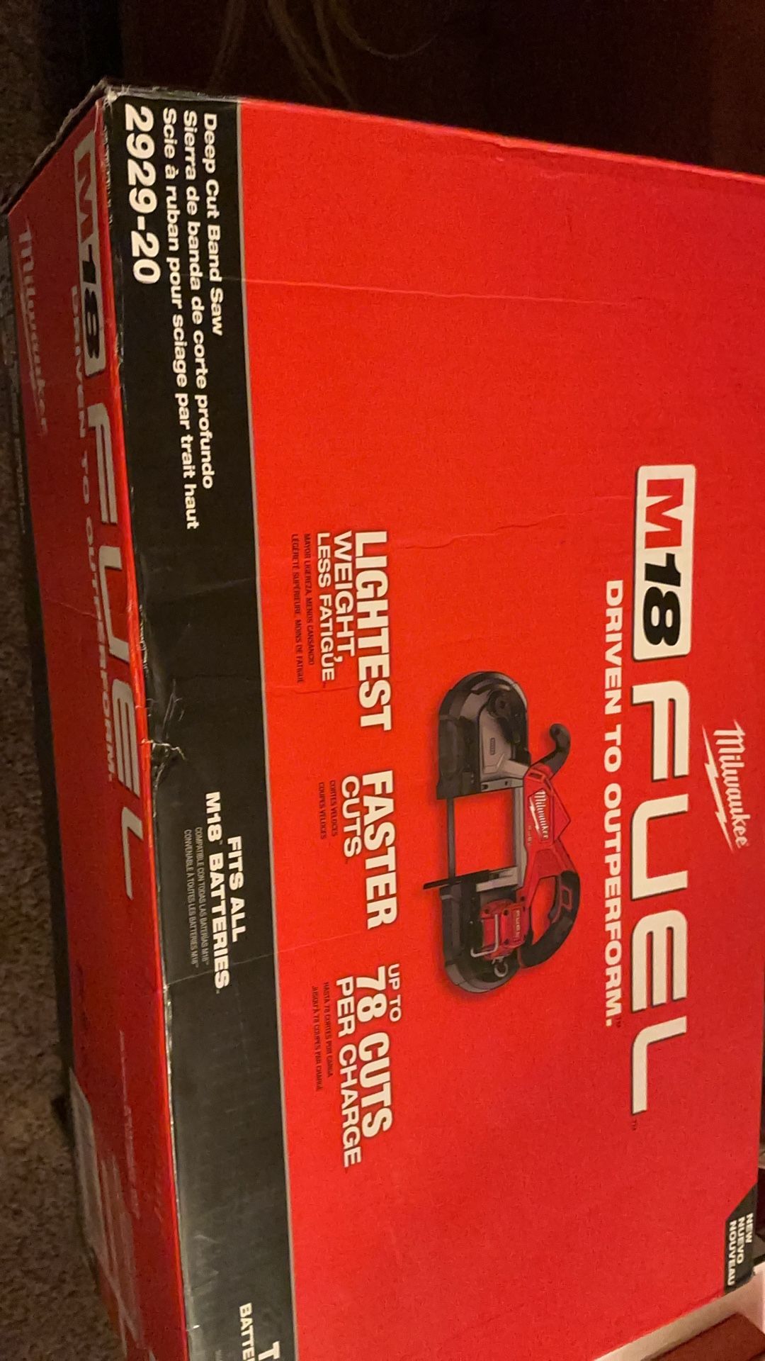MILWAUKEE DEEP CUT BAND SAW BRAND NEW IN BOX