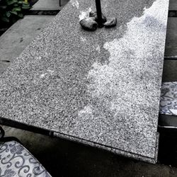 Stone Patio Table