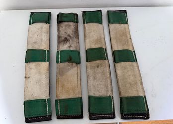VINTAGE HEAVY DUTY CANVAS WEBBING UTILITY STRAPS