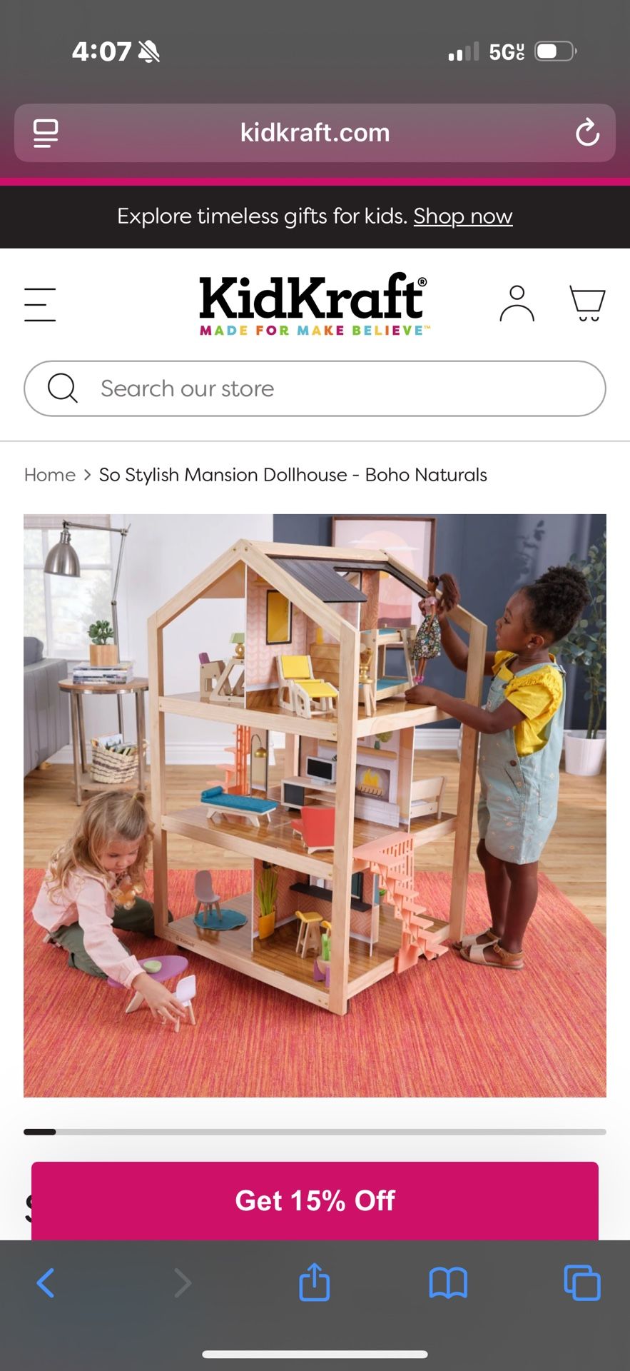 Kid Kraft Doll House - Barely Used
