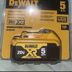 DeWalt 20-Volt MAX XR 5.0Ah Battery Pack 