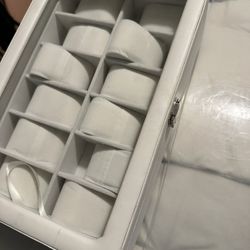 White Watch Case