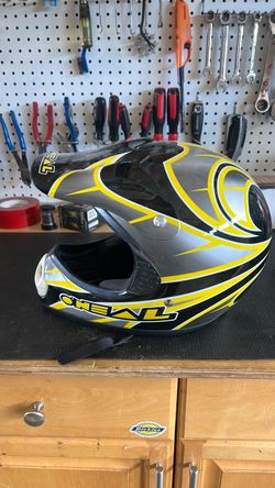 O'Neal Motocross Helmet Black and Yellow