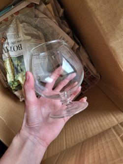 Oversize Wine Glasses