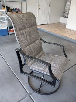 Hampton Bay Riverbrook Espresso Brown 5 piece Steel Outdoor Patio