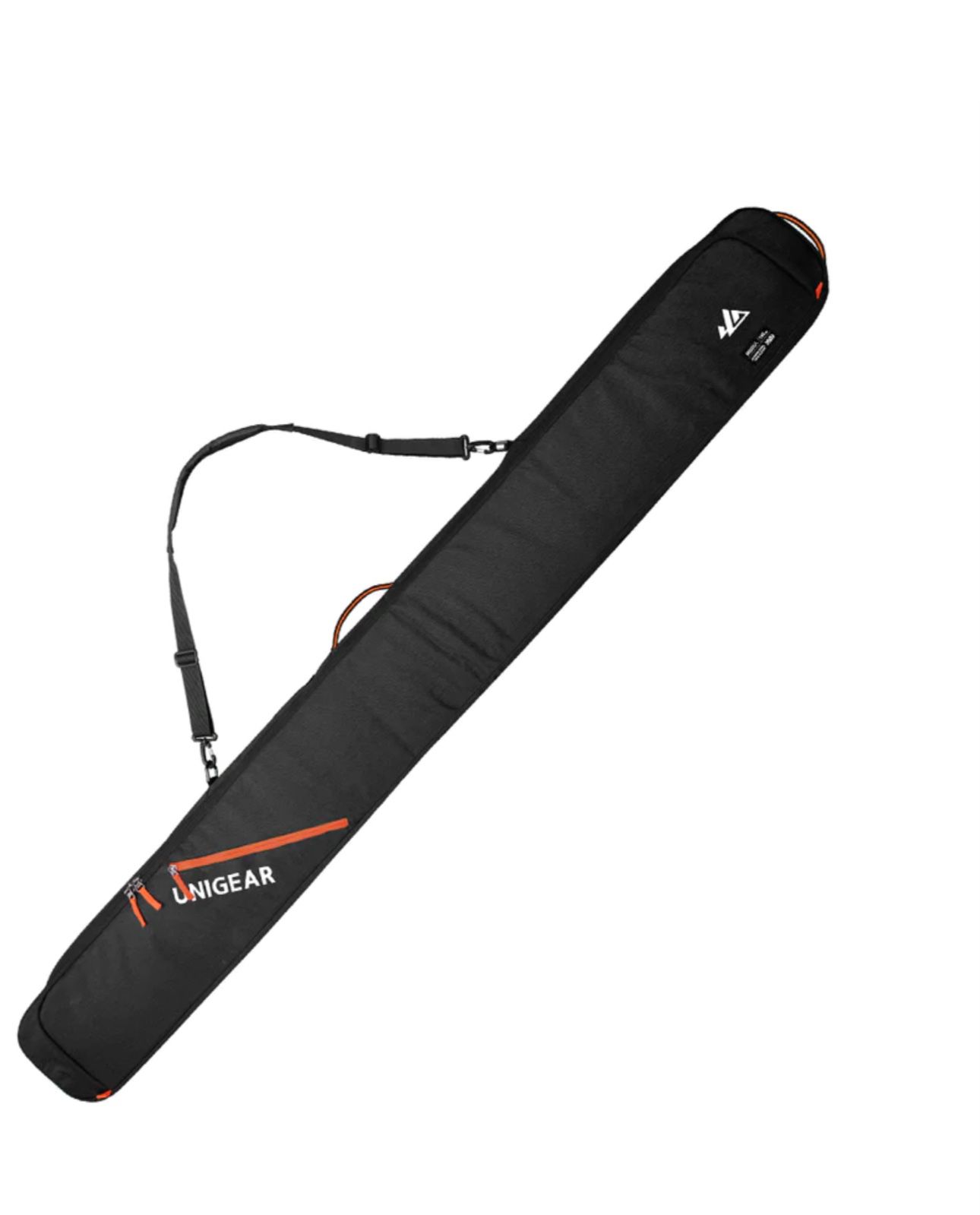 MSRP $96 Ski Mogul Unigear  Fully Padded Foldable 195cm Ski Bag Water Resistant