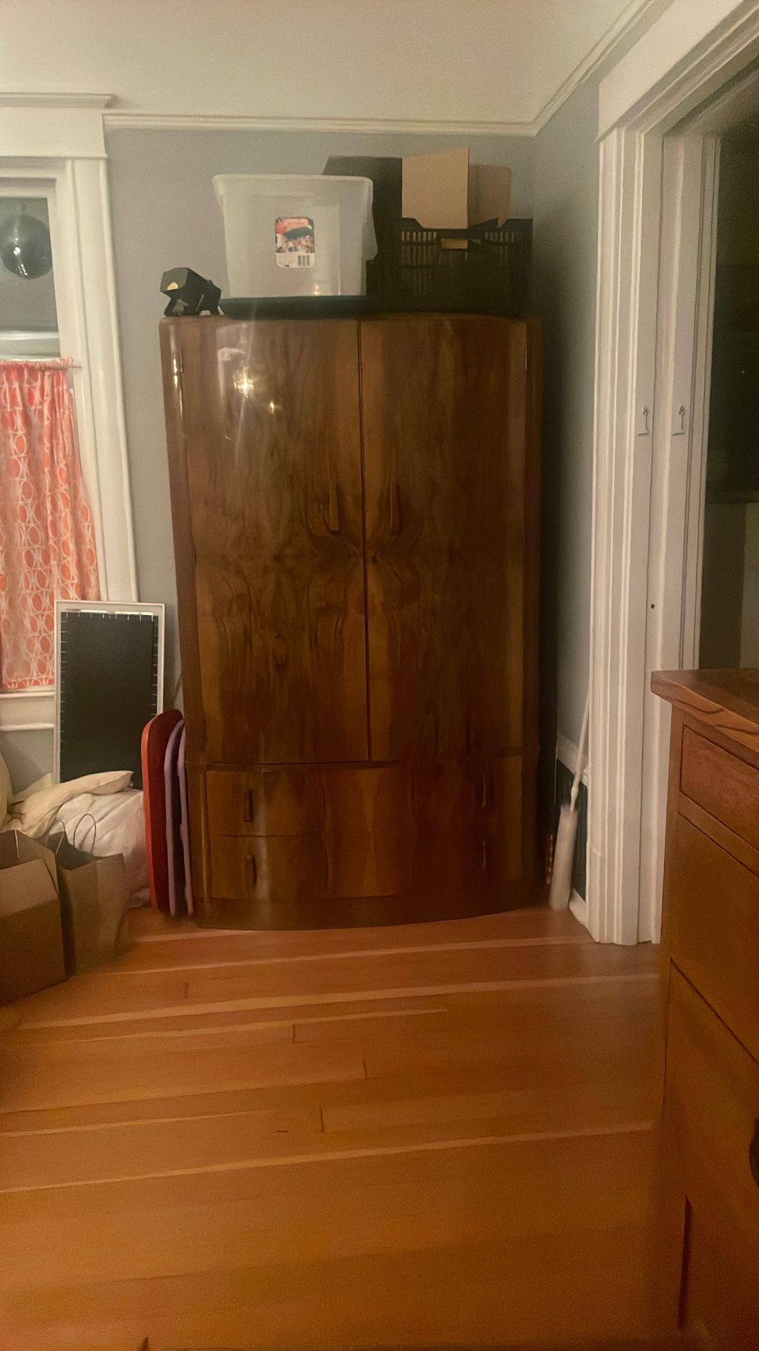 Wood Armoire