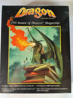 Dragon Magazine Archive - 250 Issues CD