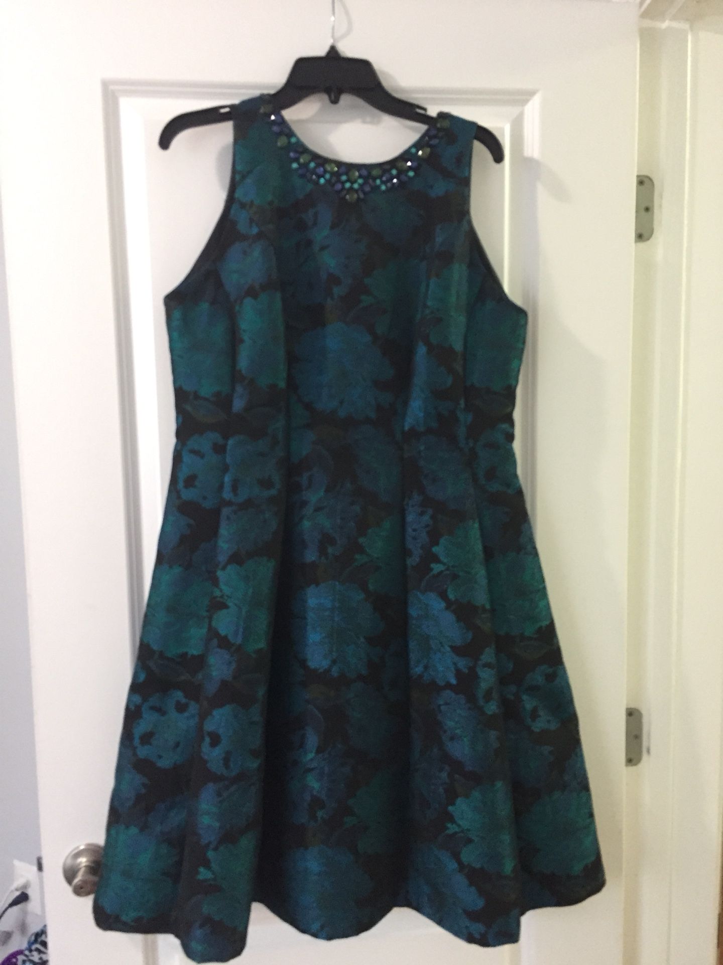 Blue/Green Formal Dress