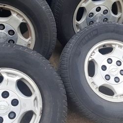 4)16"Chevy R&T Michelin 