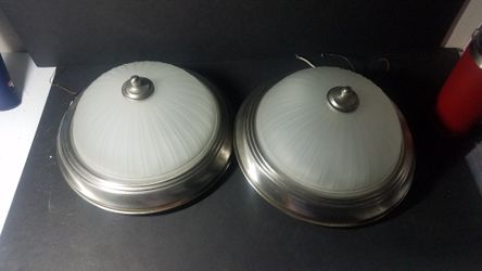 Pair of Light Fixtures, new in 2011