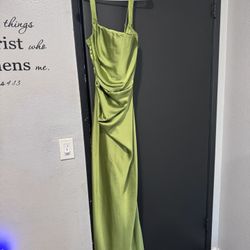 Baby Boo Calanthe Maxi Dress OLIVE -XL 