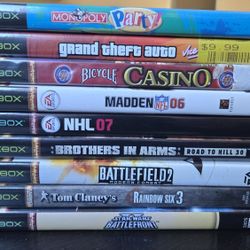 Original Xbox Game Lot