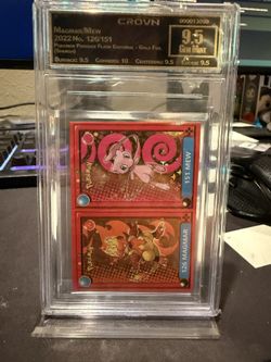 Pokemon Mew/Magmar 126/151 Pokédex Flash