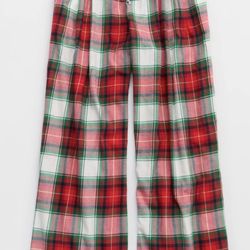 Flannel Trouser Pajamas 