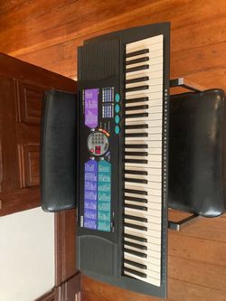 Yamaha Portatone PSR-185 AWM STEREO Vintage Electric Keyboard Piano