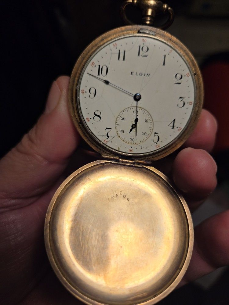 Luxury Antique Elgin Pocket Watch