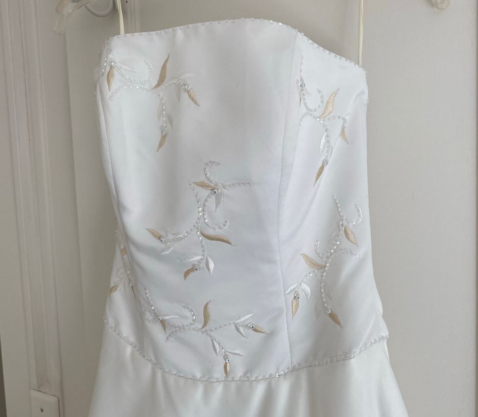 Wedding Gown “Uncorked” Size 8