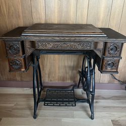 Vintage Sewing Table 