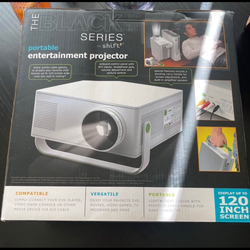 New The Black Series Portabley Entertainment Projector