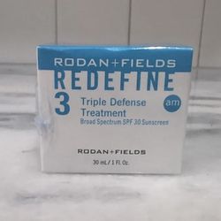 Rodan + Fields REDEFINE Triple Defense Cream Treatment Step AM Exp 09/25