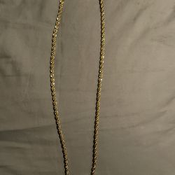 14 k gold platted chain 20 in