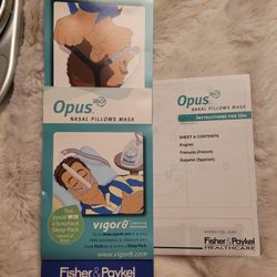 Nasal Pillows Mask With 3 Pillows
