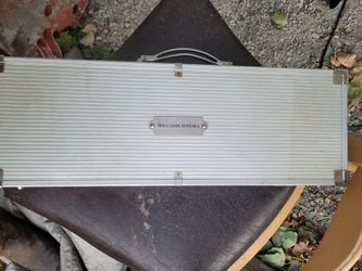 Williams-Sonoma Aluminum poker chip case