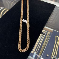 10k Gold Chino Chain
