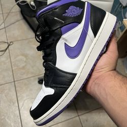 Jordan 1 Mid Dark Iris