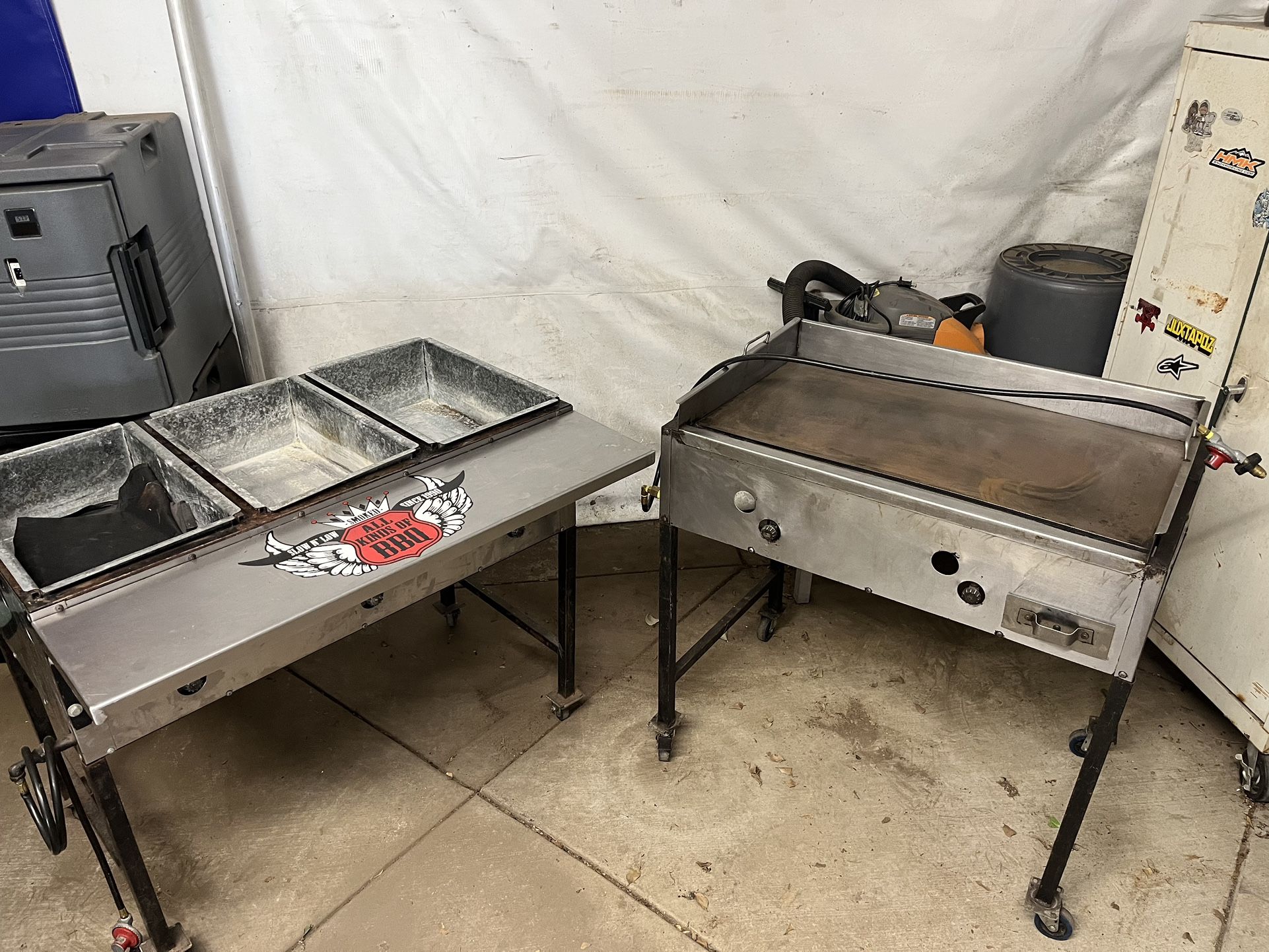 Griddle & Steam Table