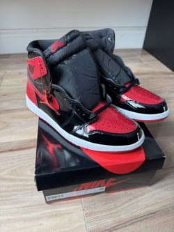 Air Jordan Retro 1 BRED Patent Leather 