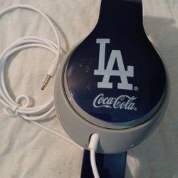 LA DODGERS HEADPHONES WIRED 