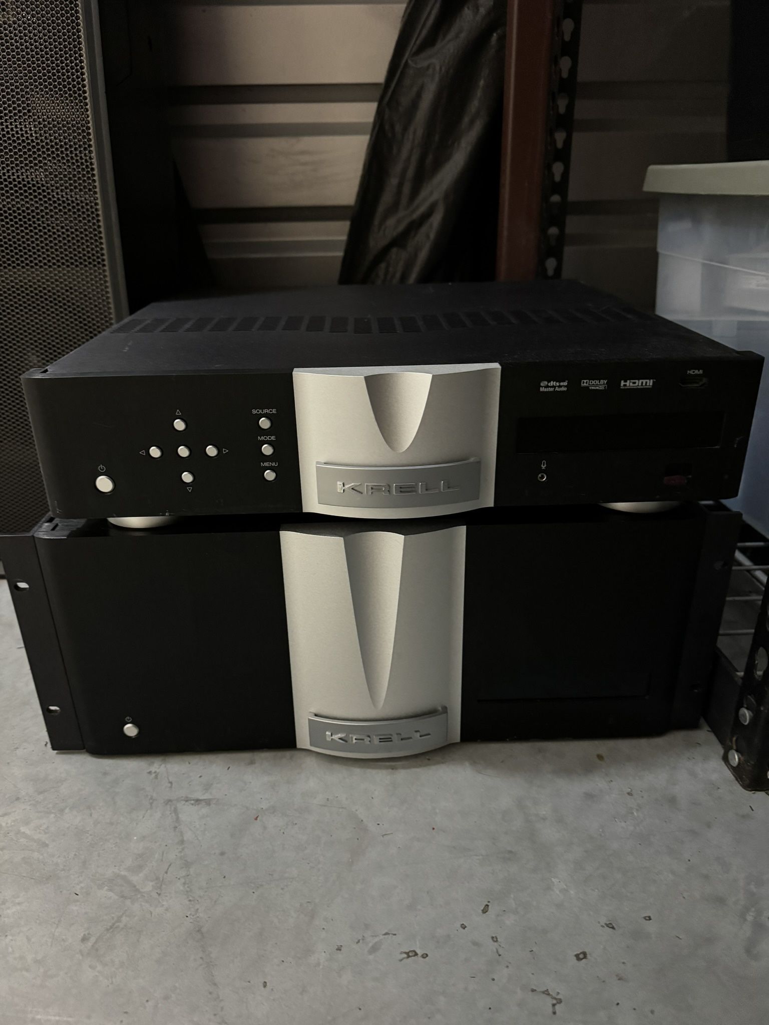 Krell Chorus 5200 Amp & Krell Foundation 4K Processor