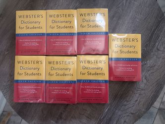 Webster's For Students Dictionary/Thesaurus Shrink-Wrapped Set