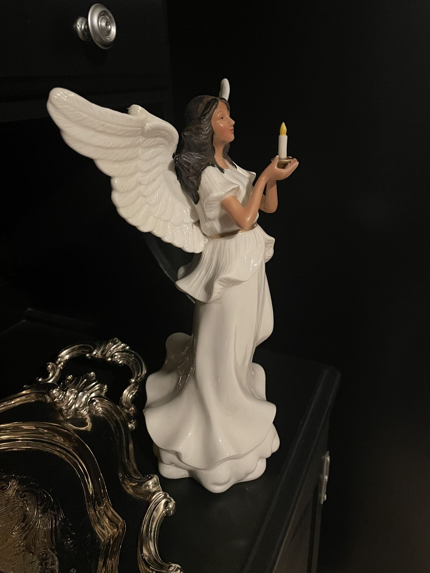 Illuminated Porcelain Angel