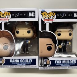 Funko Pop X Files Scully And Mulder