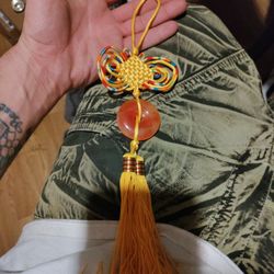 Chinese Knotted. Butterfly Hanging Pendant 