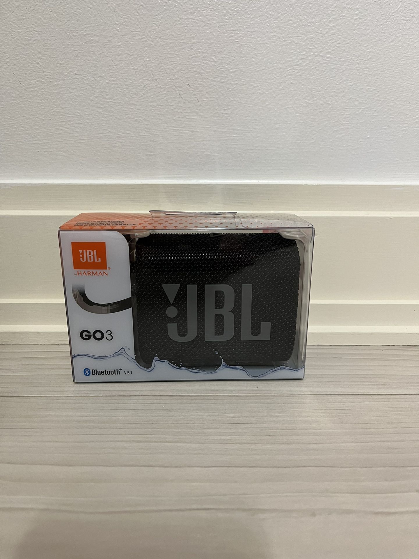 JBL Go 3- Brand New In Black