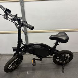 Jetson Bolt Pro (upgraded Battery 48v) Does Over 20 Mph And 20 Mile Range 