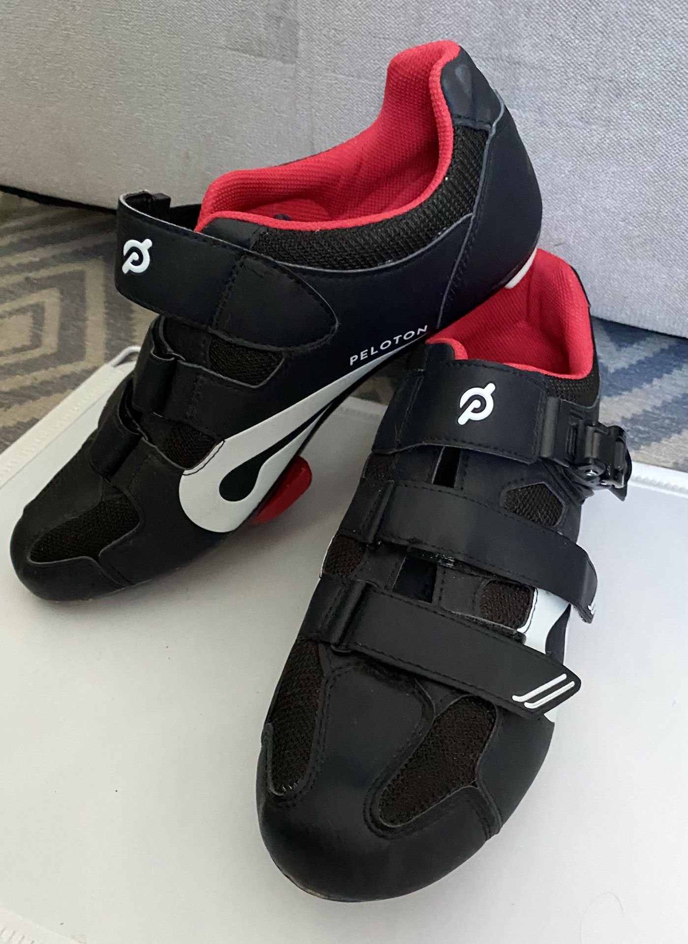 Peloton Cycling Shoes Men’s US 11.5-12 (EU 46) Black Performance Gym Workout