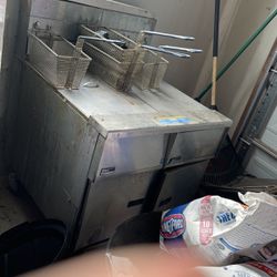 Pitco  Frialator Double Commercial Fryer 