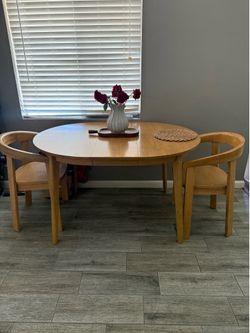 Mid century dining room table