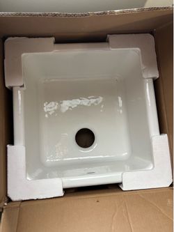 Unused Kohler cast iron sink