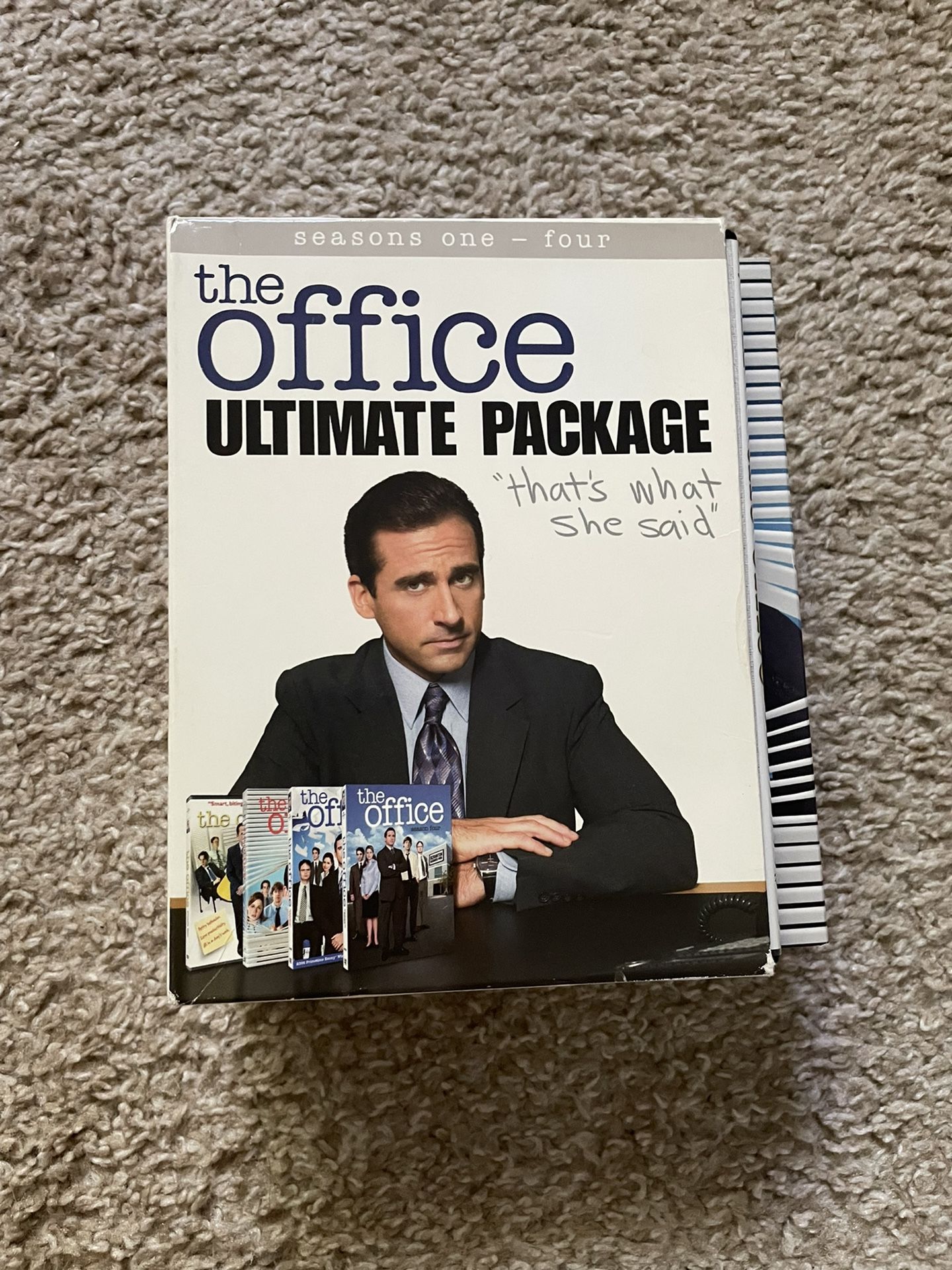 The Office DVDs Seasons 1-4